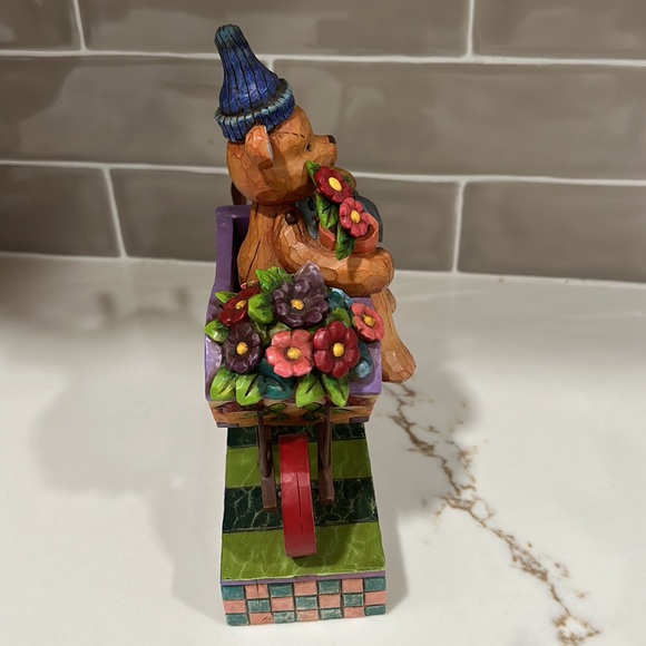 Heartwood Creek Jim Shore Flower Bear Figurine - Picture 3 of 5